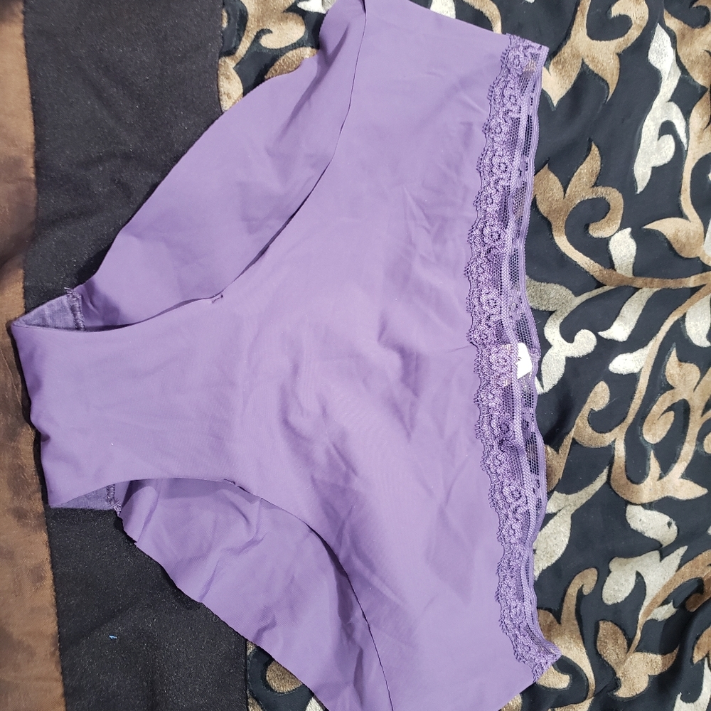 Dark purple Victoria secret large unworn underwear